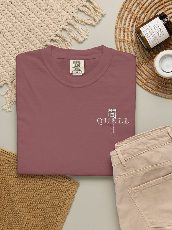 Vintage Floral Cross T-Shirt — Inspirational Faith Tee