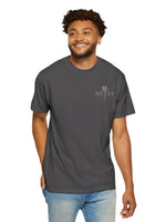 Vintage Floral Cross T-Shirt — Inspirational Faith Tee