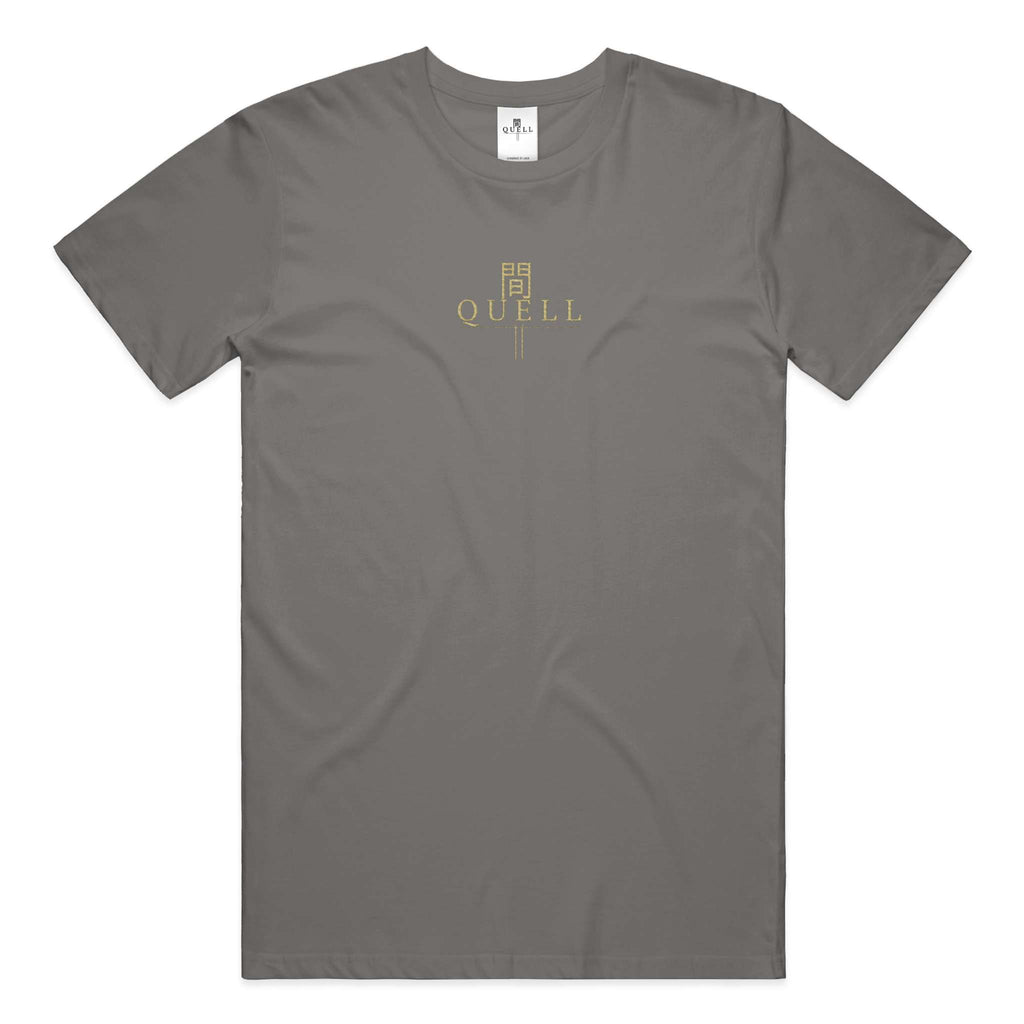 QUELL / 間 – Premium Cotton Tee(Dark)