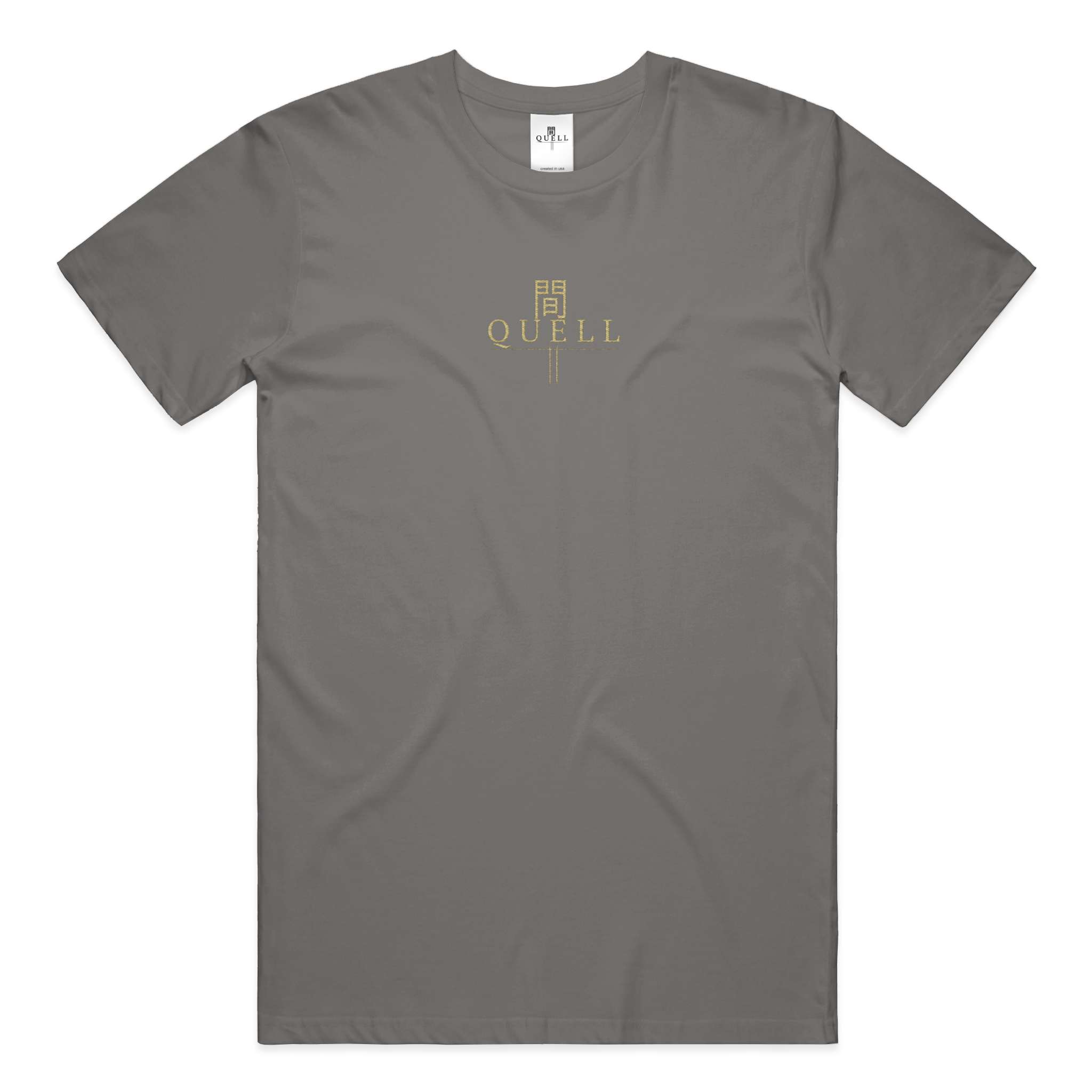 QUELL / 間 – Premium Cotton Tee(Dark)