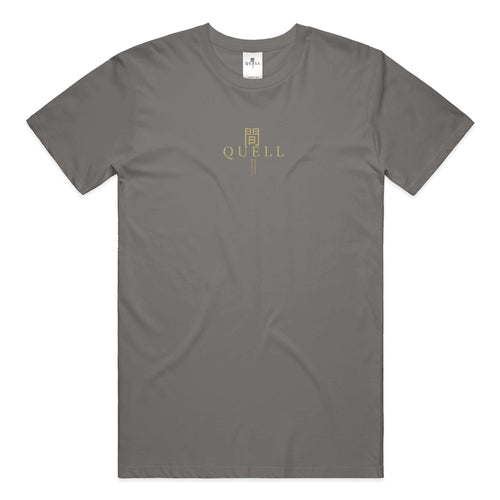 QUELL / 間 – Premium Cotton Tee(Dark)