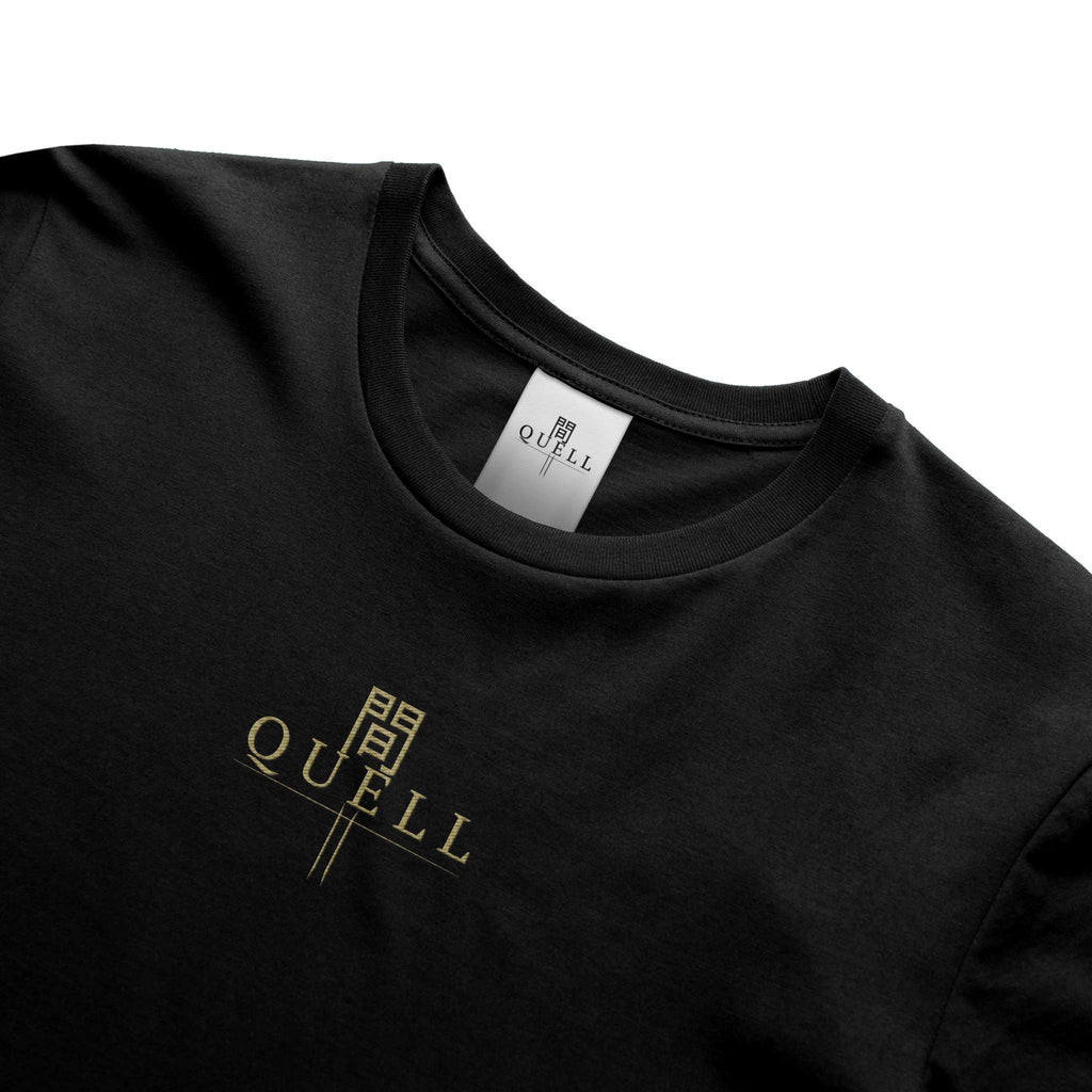QUELL / 間 – Premium Cotton Tee(Dark)