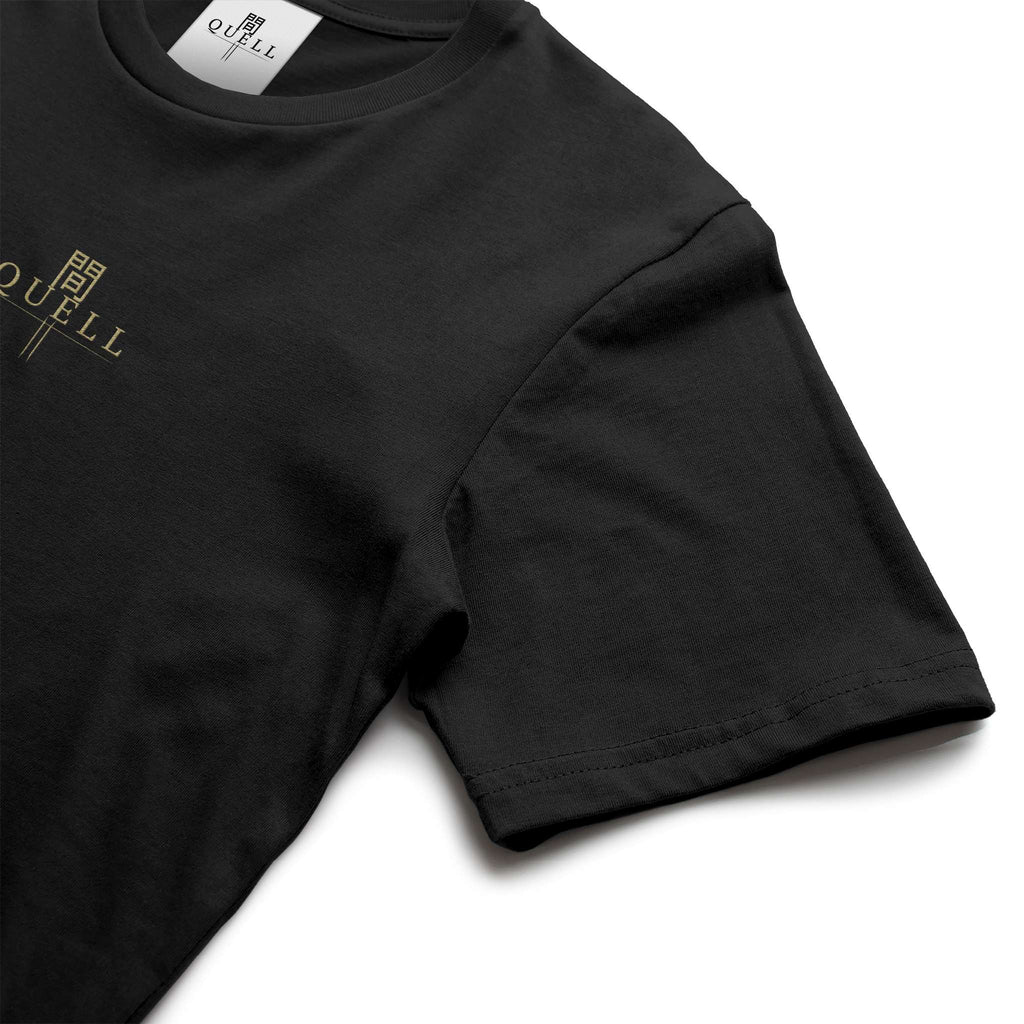 QUELL / 間 – Premium Cotton Tee(Dark)