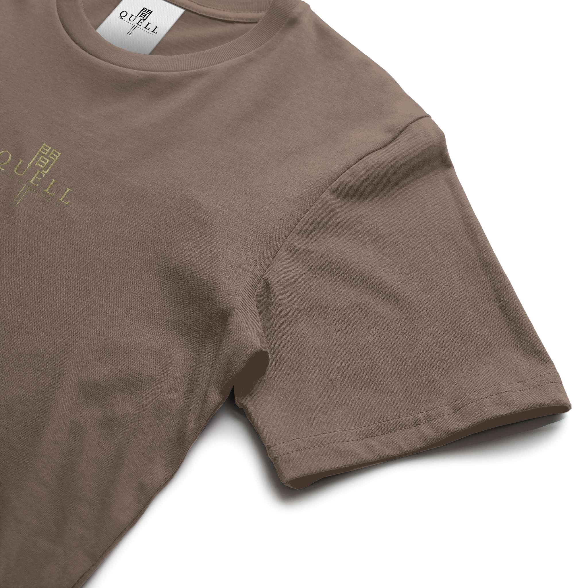 QUELL / 間 – Premium Cotton Tee(Dark)